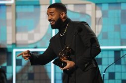 Drake won Best Rap Song at the 61st Grammy Awards in Los Angeles.