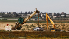Construction along Gaza border