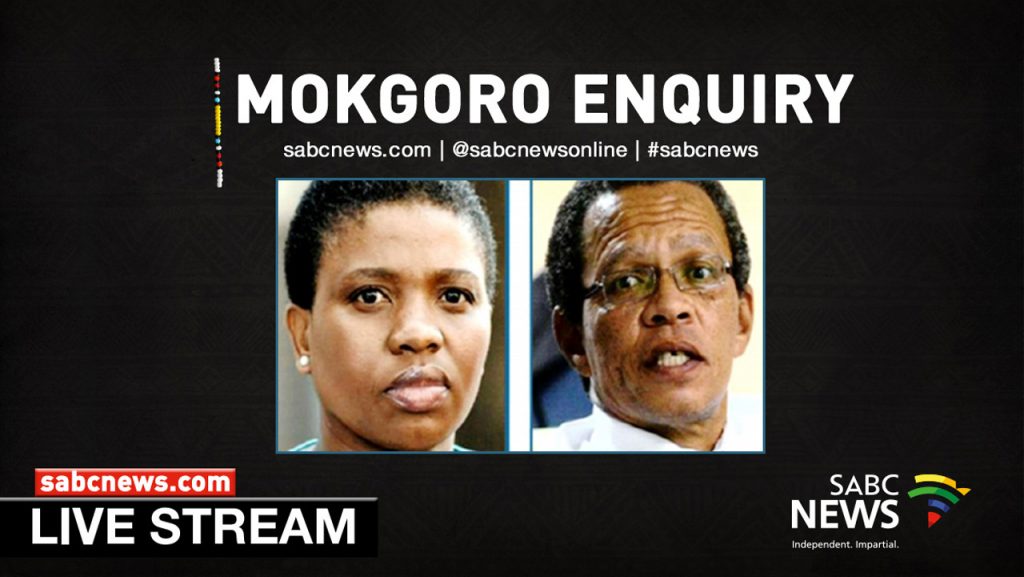 Mokgoro Enquiry poster