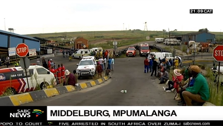 Families of the deceased gathered at the Middelburg hospital mortuary on Saturday morning for the identification process.
