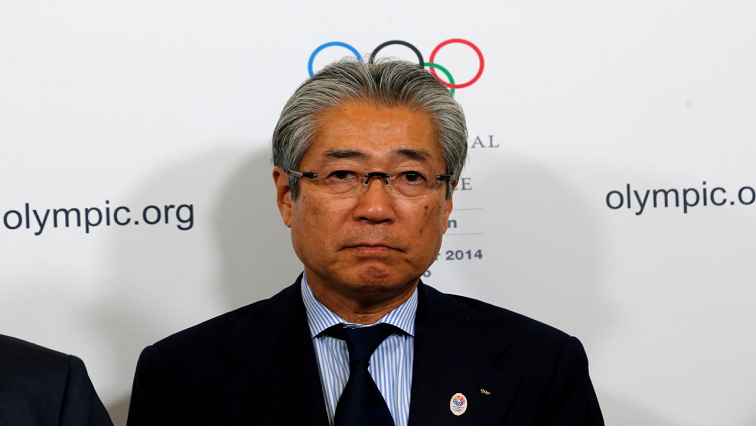 The head of Japan's Olympic Committee Tsunekazu Takeda.