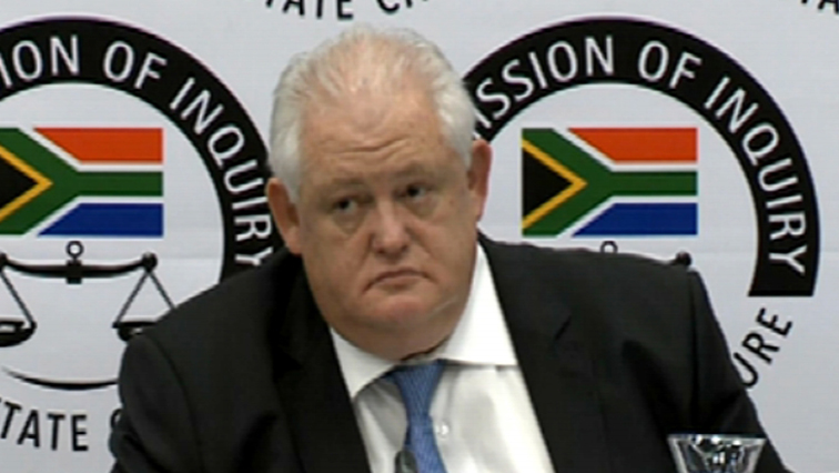 Angelo Agrizzi at the commission of enquiry