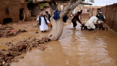 Flash floods in Afghanistan.