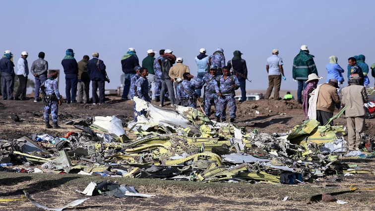 Aftermath of Plane Crash
