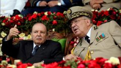 Algeria's President Abdelaziz Bouteflika and Army Chief of Staff General Ahmed Gaed Salah