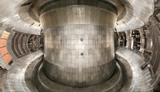 This handout picture taken on May 19, 2014 and released on April 22, 2019 by Chinese Academy of Sciences Institute of Plasma Physics, shows a vacuum vessel inside the Experimental Advanced Superconducting Tokamak (EAST) device at a laboratory in Hefei, east China's Anhui province. - A ground-breaking fusion reactor built by Chinese scientists is underscoring Beijing's determination to be at the core of clean energy technology, as it eyes a fully-functioning plant by 2050.
