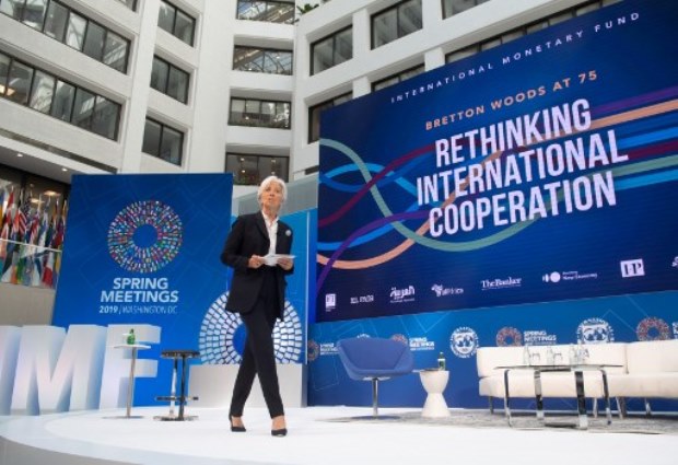 IMF Managing Director Christine Lagarde speaks about "Bretton Woods After 75.