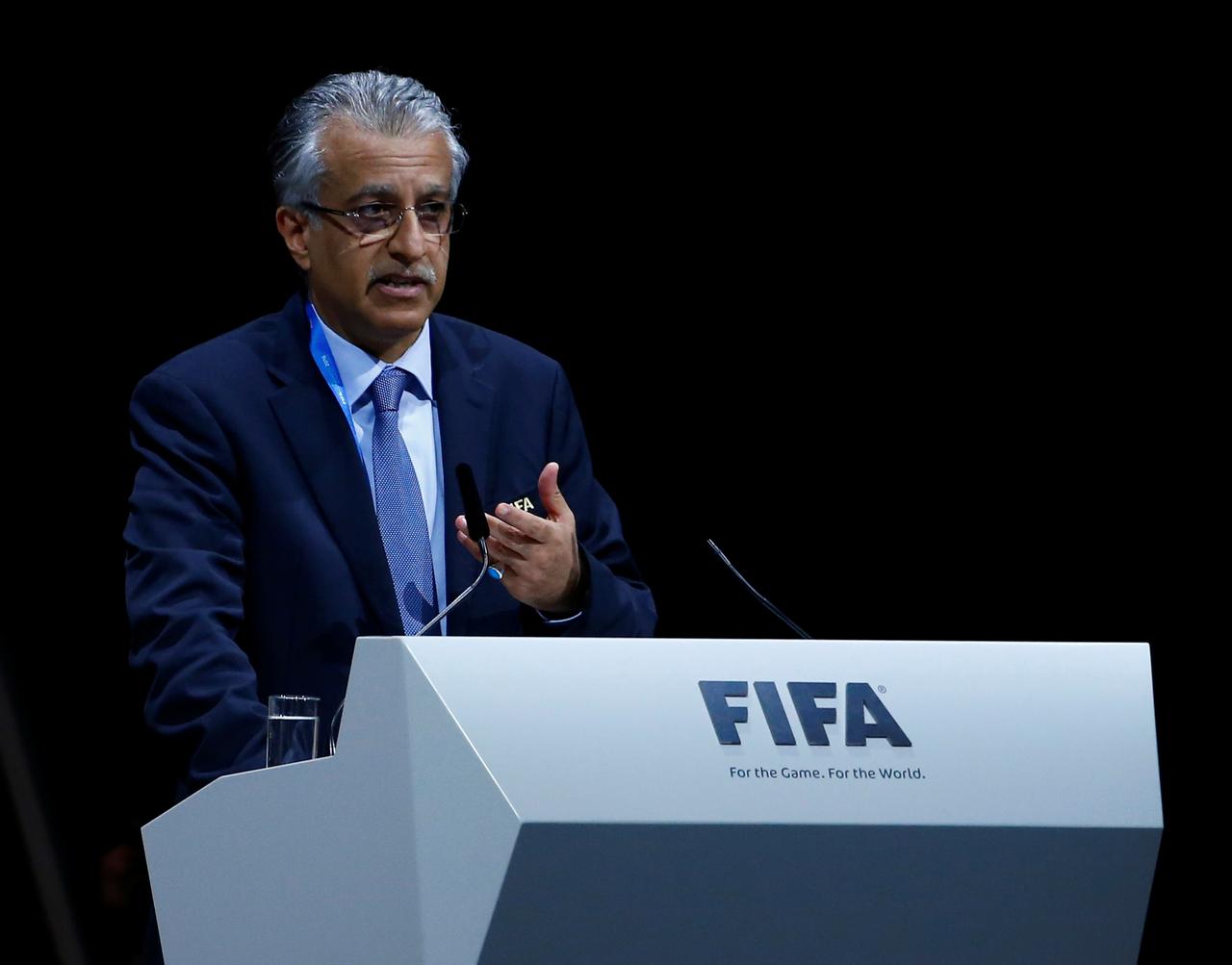 Sheikh Salman now starts a new term lasting until 2023 which also renews his position as world body FIFA's senior vice-president under Infantino.
