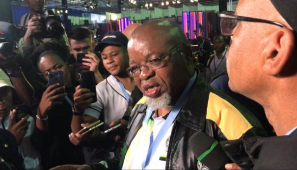 African National Congress (ANC) national chairperson Gwede Mantashe spoke to members of the media this morning at the ROC.