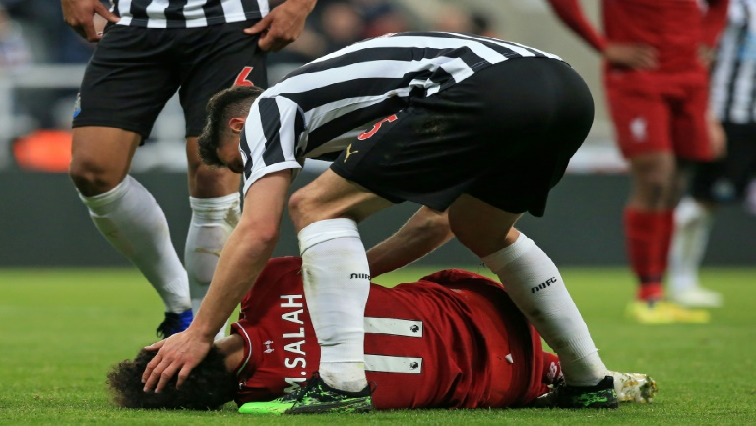 Mohamed Salah head injury.