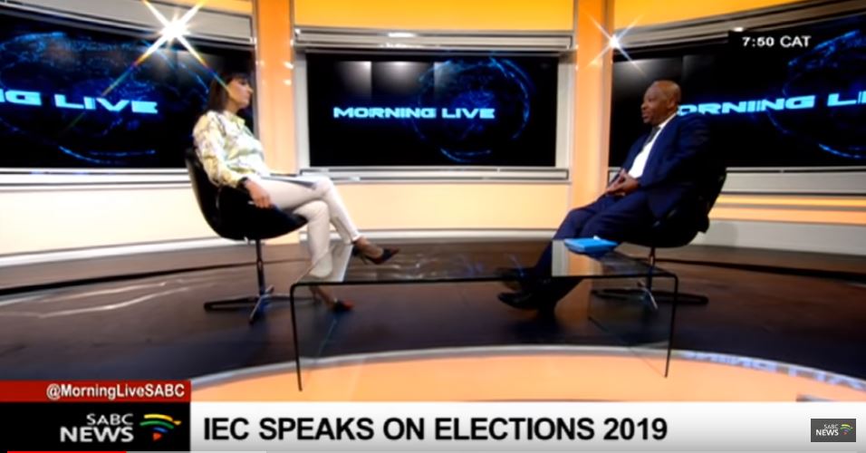 IEC Deputy Chief Electoral Officer Masego Sheburi speaks on elections.