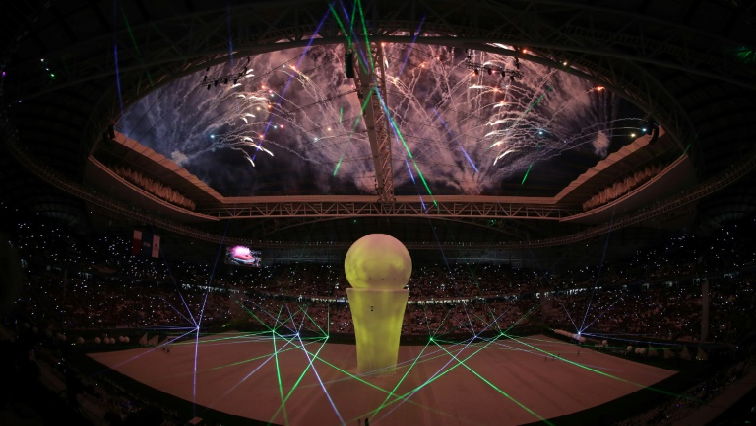 Qatar World Cup stadium.