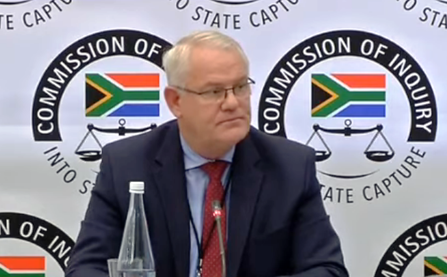 Booysen's testimony revolved around how law enforcement agencies and the NPA were used to protect high ranking politicians and businessmen in KwaZulu-Natal.