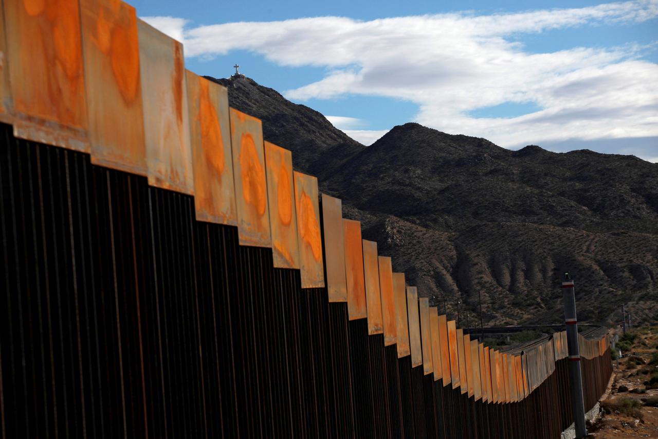 File Photo: A general view shows a newly built section of the U.S.-Mexico border wall at Sunland Park, U.S. opposite the Mexican border city of Ciudad Juarez, Mexico.