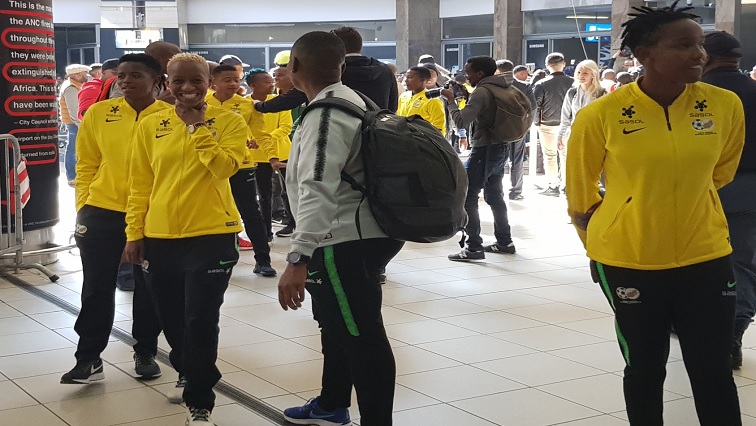 Janine Van Wyk landed with Banyana Banyana on Wednesday morning following their first world cup appearance in France while Bafana Bafana are running through their last bit of preparations in Egypt.