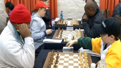 People participating in chess
