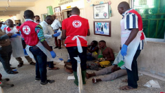 Nigerian healthworkers helping citizens