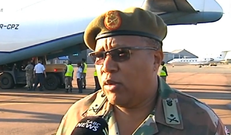 SANDF Brigadier General Mafi Mgobozi