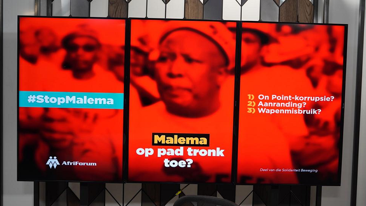 Afriforum has informed the NPA in a letter that intend applying private prosecution against EFF leader, Julius Malema.