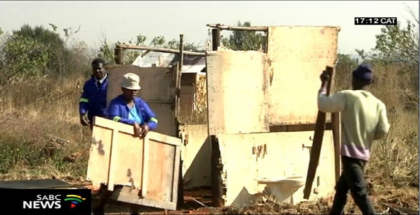 Earlier this week, Lenasia residents went on a rampage against the illegal occupation of land in the area. 