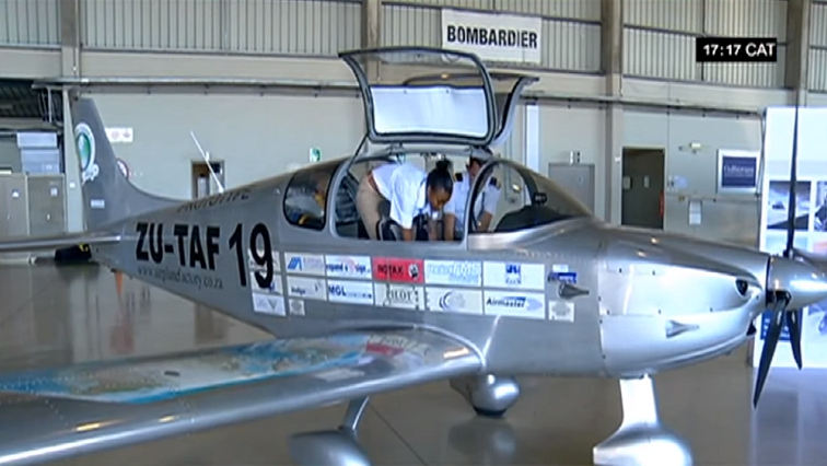 The group of 20 teenagers built a four-seater Sling 4 plane which took off from Cape Town and made it all the way to Cairo in Egypt.