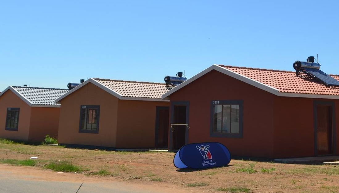 Ekurhuleni Municipality RDP houses