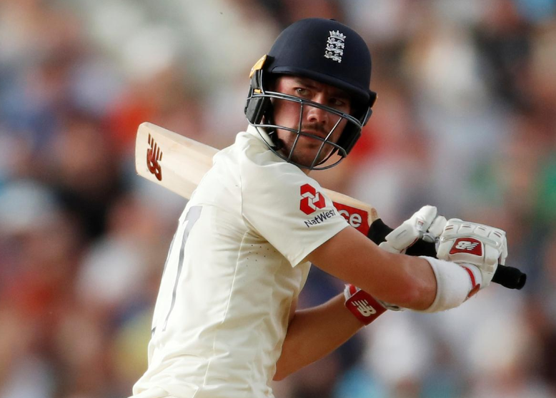England's Rory Burns faced 35 balls while in the 90s, and needed a quick single, which had to be reviewed by the third umpire for a run out, to reach three figures.