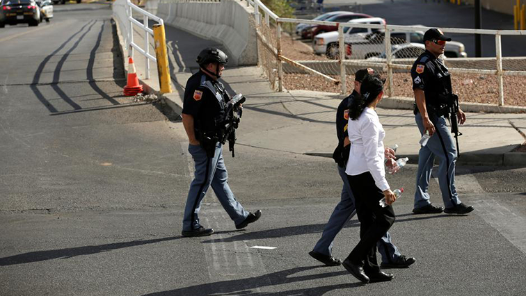 Police are seen after a mass shooting at a Walmart in El Paso, Texas, US August 3, 2019