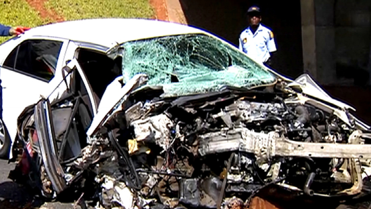 Police have opened a culpable homicide case after the 71-year-old crashed into a concrete pillar on the R21 highway.
