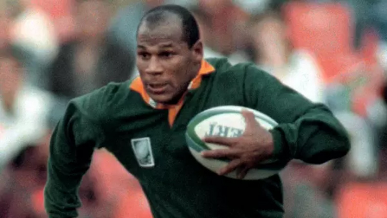 Williams played 27 Tests for the Springboks in a career that spanned from 1993 to 2000. He scored 14 tries.