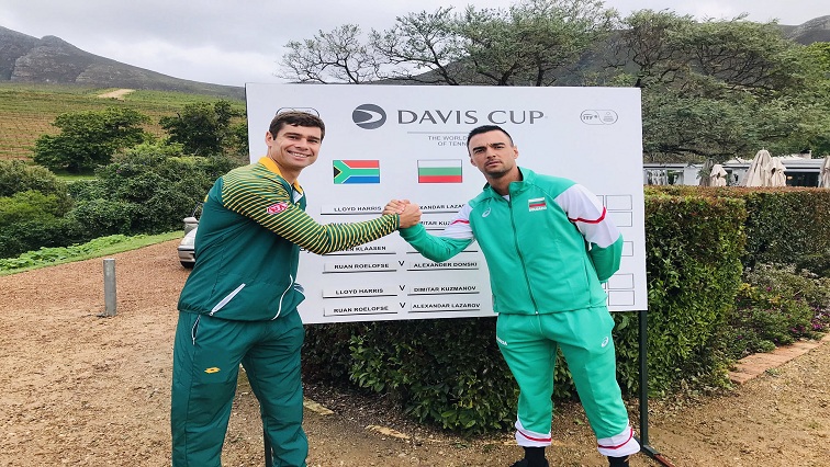 Friday’s action will start with South Africa’s number one Lloyd Harris taking on Bulgaria’s Alexandar Lazarov, before Ruan Roelofse faces Dimitar Kuzmanov.