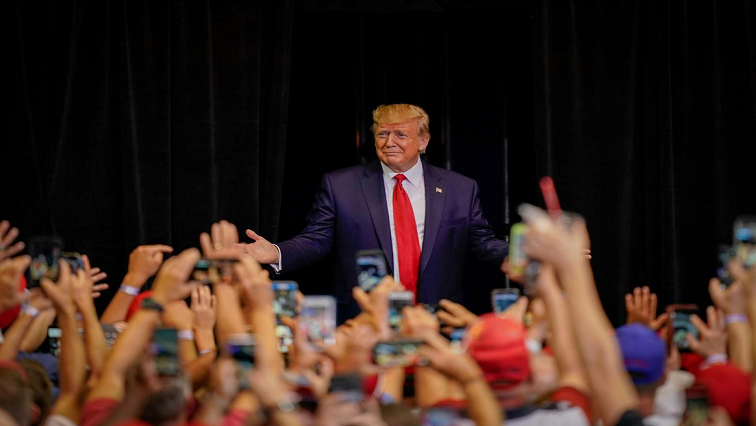 Donald Trump went to Fayetteville, a city in North Carolina’s 9th Congressional District, on Monday to rally Republican supporters in a repeat election of a 2018 contest that was tainted by fraud.