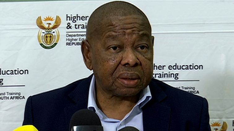 Minister of Higher Education and Technology, Dr Blade Nzimande held a press briefing on Monday morning.