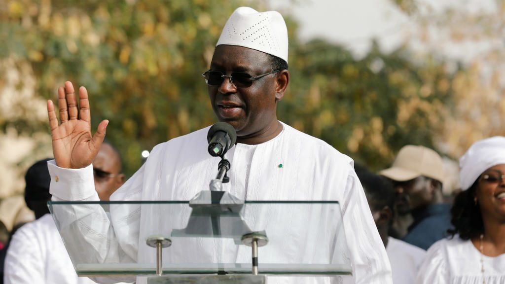 Zohra Bensemra, REUTERS | According to preliminary results, Sall won his second term with a landslide victory.