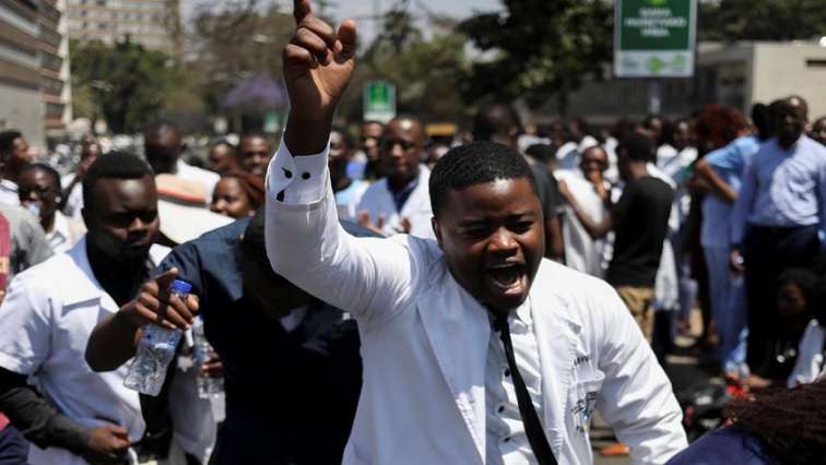 The disappearance of Zimbabwean doctors' union leader Peter Magombeyi  sparked protests in the country.
