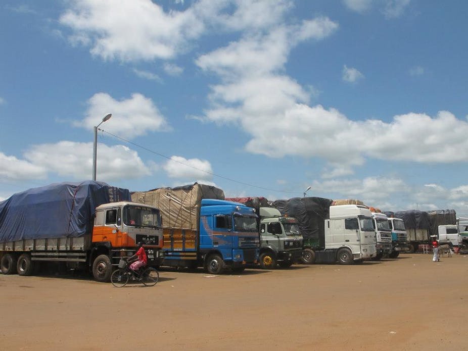 The border closure has affected goods from other West African countries.