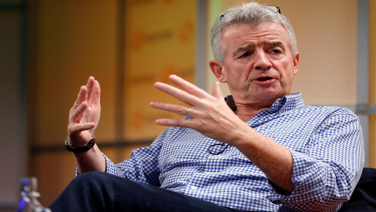 Ryanair Chief Executive Michael O'Leary speaks during a Reuters Newsmaker event in London, Britain October 1, 2019.