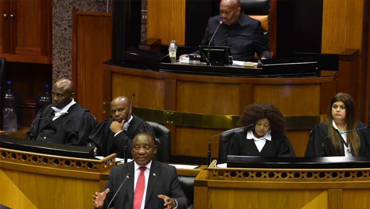 President Cyril Ramaphosa was answering questions in Parliament on Thursday afternoon.