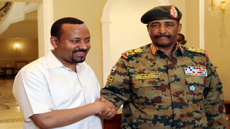 Ethiopian Prime Minister Abiy Ahmed meets the head of Sudan's Transitional Military.
