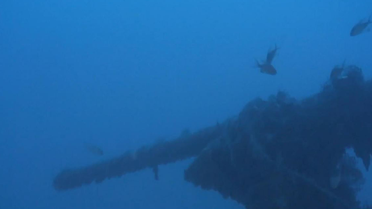 The wreck of a submarine, which University of Malta says is Britain's HMS Urge that vanished during World War Two, is seen lying at the bottom of the sea off Malta, in a still image taken from an undated video released on October 31, 2019