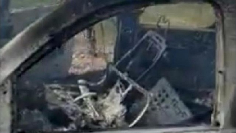 Local television showed images of a burnt out vehicle that may have belonged to the family.