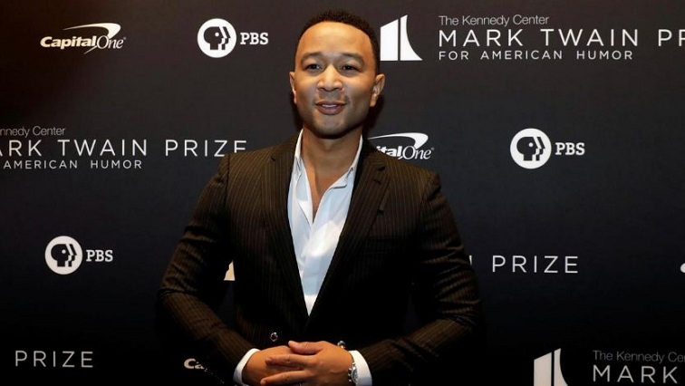John Legend arrives ahead of comedian Dave Chappelle receiving the Mark Twain Prize for American Humor at the Kennedy Center in Washington, US, October 27, 2019.