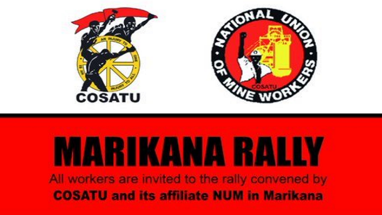 NUM says it wants to use its rally in Marikana to rebuild the union.
