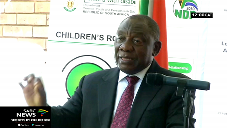 President Cyril Ramaphosa launched the 16 Days of Activism for No Violence Against Women and Children on Monday.