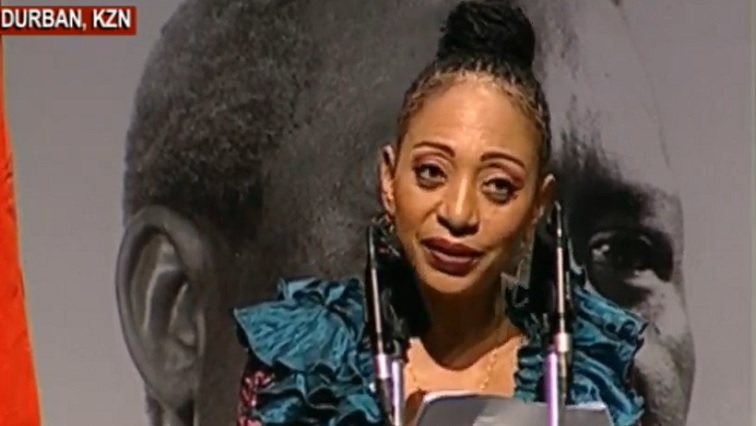 Samia Nkrumah says Africans should stop seeing each other as foreigners.