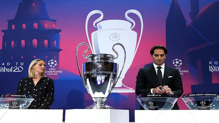 Real Madrid ended up in pot two after finishing second in their group behind Paris St Germain and City were the unlucky team to be paired with them when their name was pulled out at UEFA headquarters.
