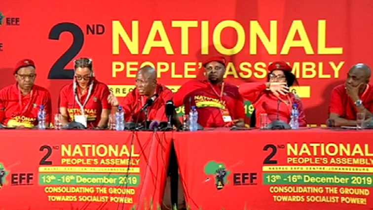 Malema says power-hungry leaders won't be voted back into  the EFF leadership.