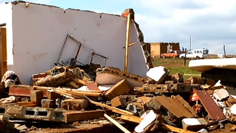 Houses have been damaged following a storm in KwaZulu-Natal.