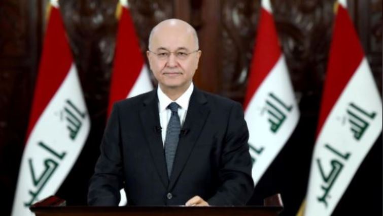 Iraqi President Barham Salih.