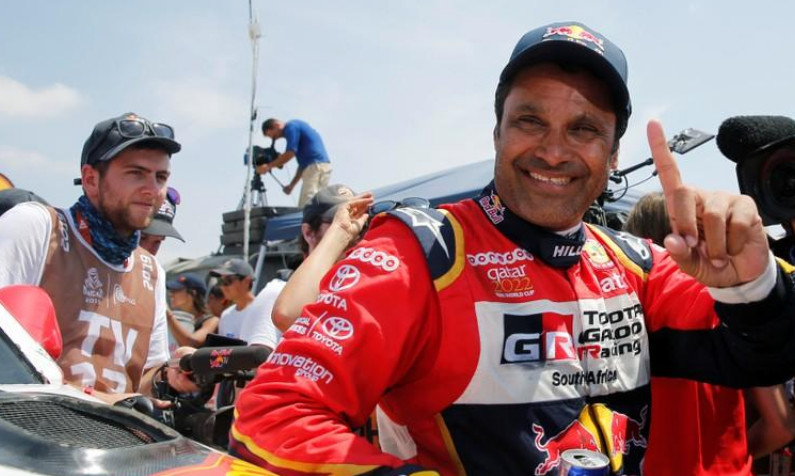Qatar's Al Attiyah, driving a Toyota, finished second behind French 13 times winner Stephane Peterhansel in the 410 km ninth special stage from Wadi Al Dawasir to Haradh in the Saudi Arabian desert.